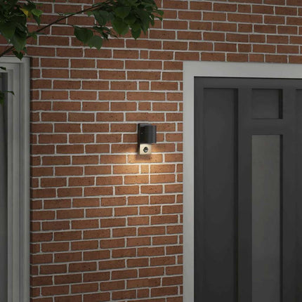 Utomhus vägglampa Svart 6,5 x 10,5 x 16 cm