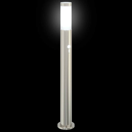Pollare med sensor 3 st 80 cm rostfritt stål IP44