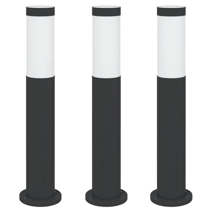 Pollare 3 st 50 cm rostfritt stål IP44