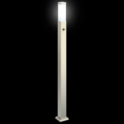 Pollare med sensor 3 st 110 cm rostfritt stål IP44