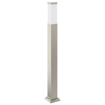 Pollare med sensor och uttag 80 cm rostfritt stål IP44