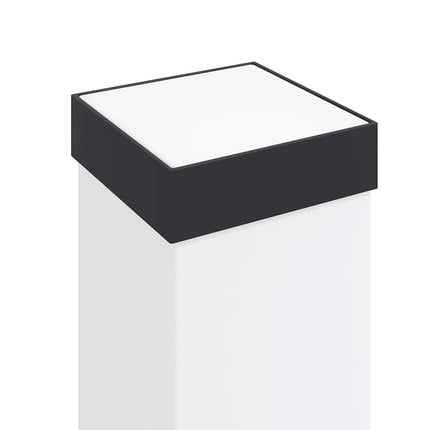 Pollare med sensor 50 cm svart IP44