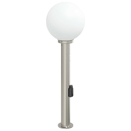 Pollare med sensor och uttag 80 cm rostfritt stål IP44