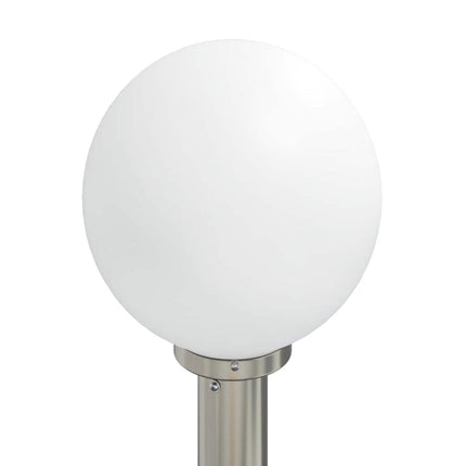 Pollare med sensor och uttag 120 cm rostfritt stål IP44