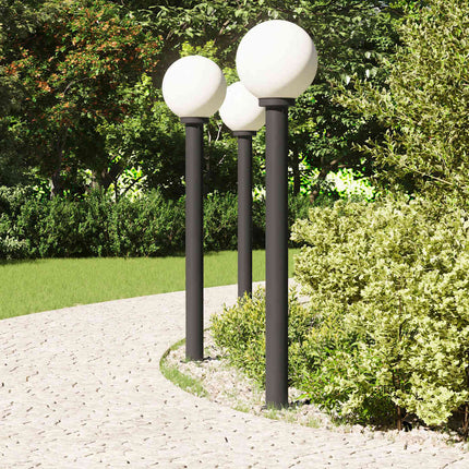 Pollare 3 st 120 cm svart IP44