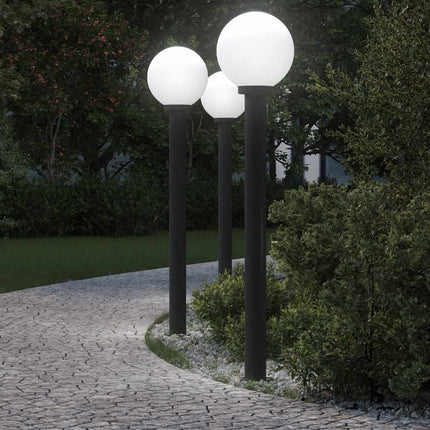 Pollare 3 st 120 cm svart IP44