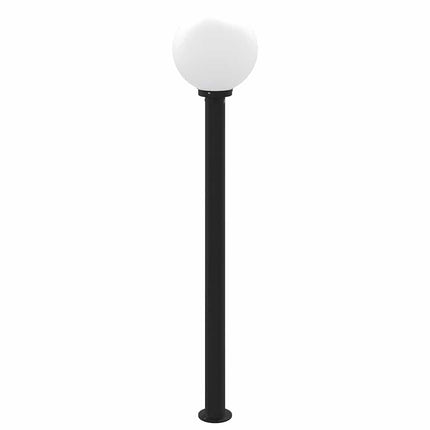Pollare med sensor 120 cm svart IP44