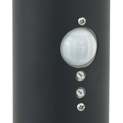 Pollare med sensor 120 cm svart IP44