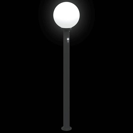 Pollare med sensor 3 st 120 cm svart IP44