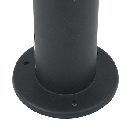 Pollare med uttag 120 cm svart IP44