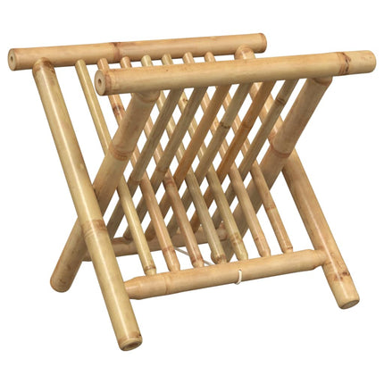 Tidningsställ 42x30,5x34,5 cm bambu