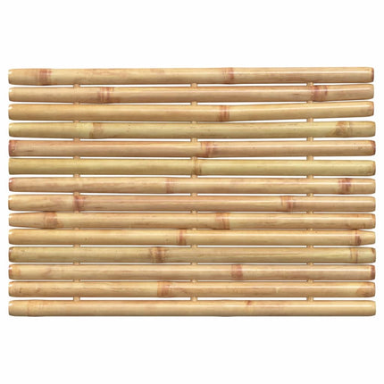 Badmattor 2 st 50x35 cm bambu