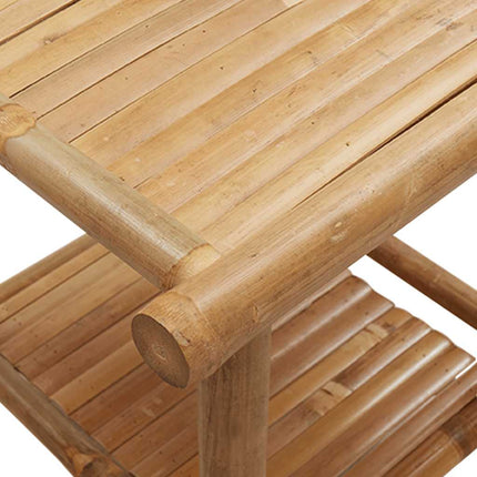 Soffbord 45x45x45 cm bambu