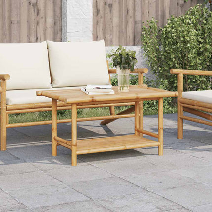 Soffbord 90x50x45 cm bambu