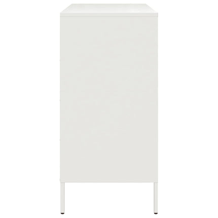 Skänk vit 68x39x79 cm stål