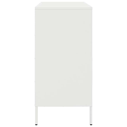 Skänk vit 68x39x79 cm stål