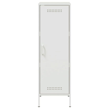 Högskåp vit 36x39x113 cm stål
