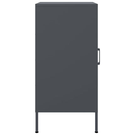 Skänk antracit 36x39x79 cm kallvalsat stål