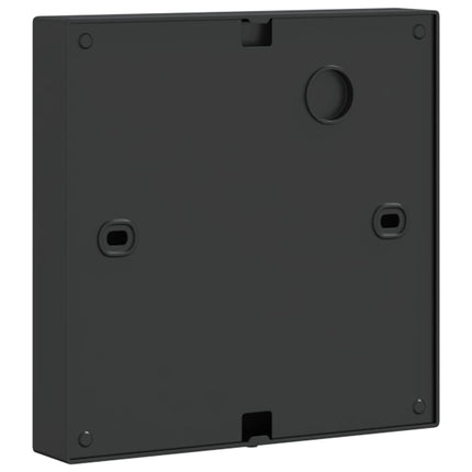 Utomhusvägglampa LED svart gjuten aluminium