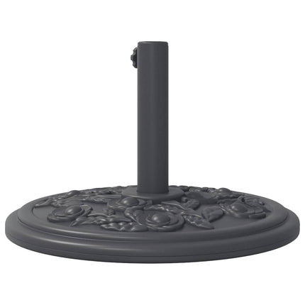 Parasollfot för Ø38 / 48 mm stolpar 12 kg rund