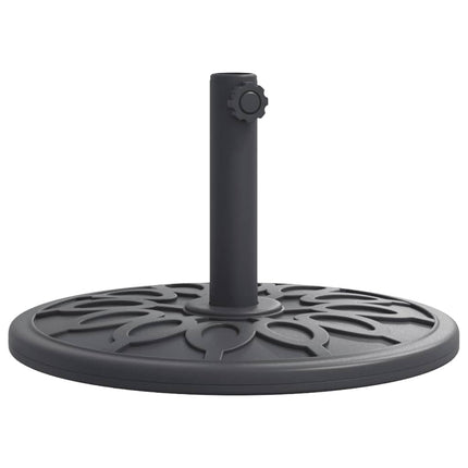 Parasollfot för Ø38 / 48 mm stolpar 12 kg rund