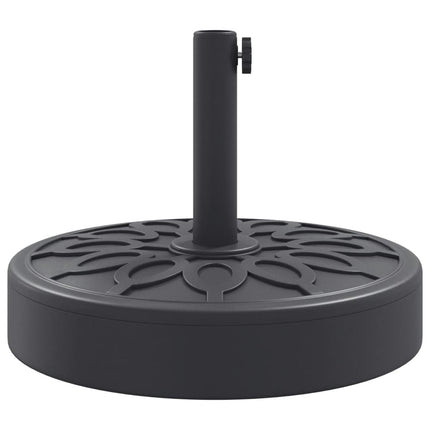 Parasollfot för Ø38 / 48 mm stolpar 25 kg rund