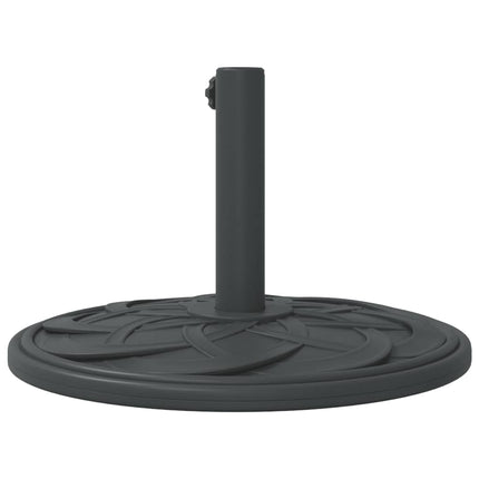 Parasollfot för Ø38 / 48 mm stolpar 12 kg rund