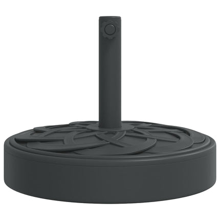Parasollfot för Ø38 / 48 mm stolpar 25 kg rund