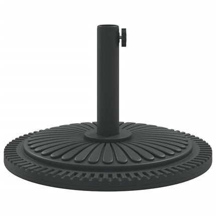 Parasollfot för Ø38 / 48 mm stolpar 12 kg rund