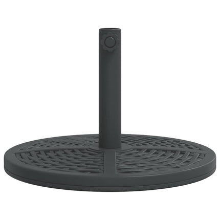 Parasollfot för Ø38 / 48 mm stolpar 12 kg rund