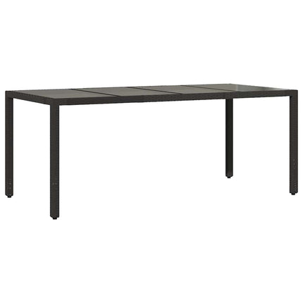 Caféset med dynor 9 delar konstrotting svart