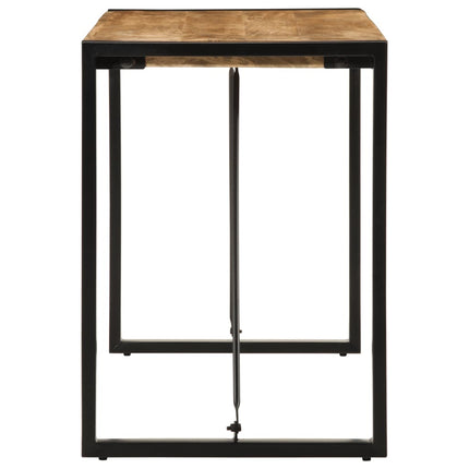 Matbord 120x55x76 cm massivt grovt mangoträ