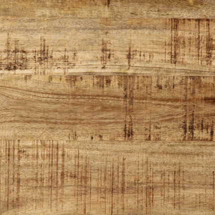 Matbord 120x55x76 cm massivt grovt mangoträ
