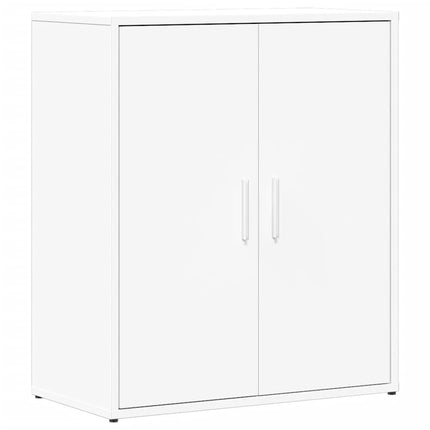 Skänkar 2 st vit 60x31x70 cm konstruerat trä