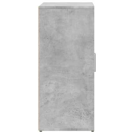 Skänkar 2 st betonggrå 60x31x70 cm konstruerat trä