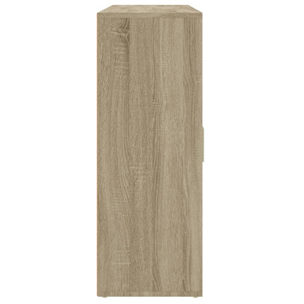 Skänkar 3 st sonoma-ek 60x31x84 cm konstruerat trä