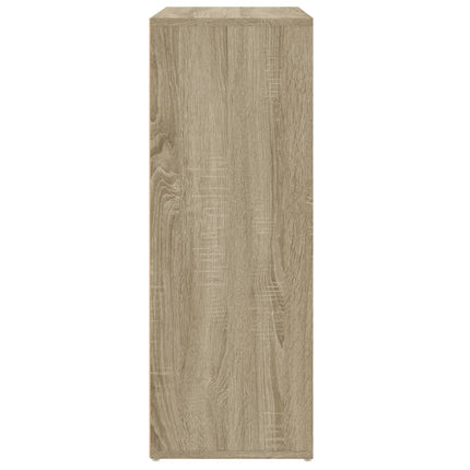 Skänkar 2 st sonoma-ek 60x31x84 cm konstruerat trä