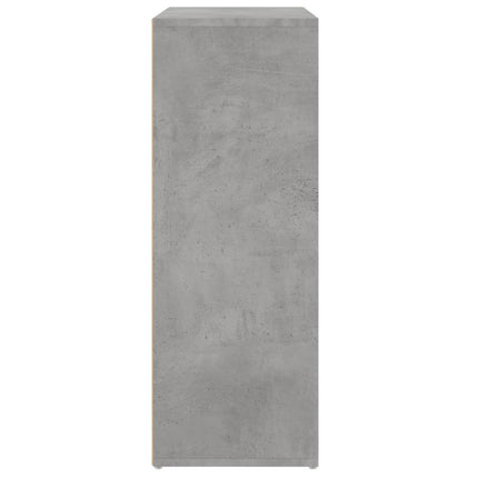 Skänkar 2 st betonggrå 60x31x84 cm konstruerat trä