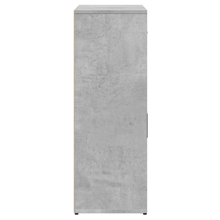 Skänkar 2 st betonggrå 60x30x84 cm konstruerat trä