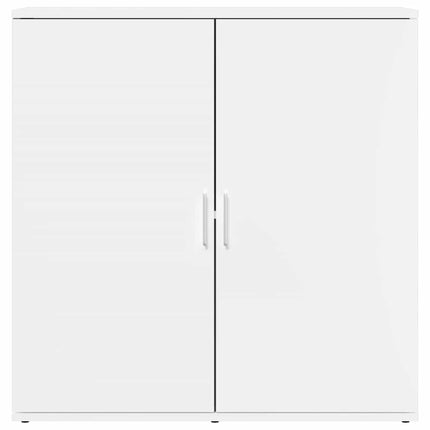 Skänkar 2 st vit 79x38x80 cm konstruerat trä