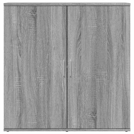 Skänkar 2 st grå sonoma 79x38x80 cm konstruerat trä