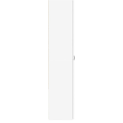 Dokumentskåp vit 60x32x153 cm konstruerat trä