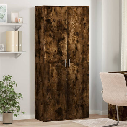 Skåp 80X35X180 Cm Konstruerat Trä