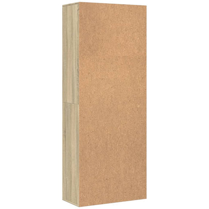 Högskåp sonoma-ek 70x35x180 cm konstruerat trä