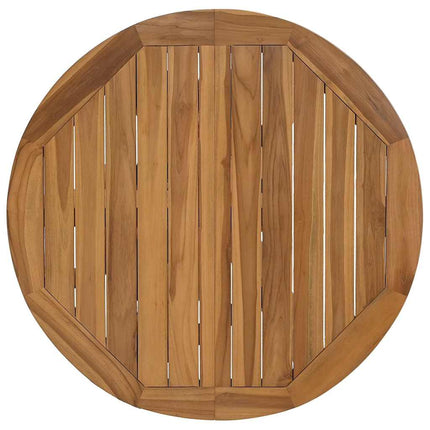 Trädgårdsbord Ø109x74 cm massiv teak