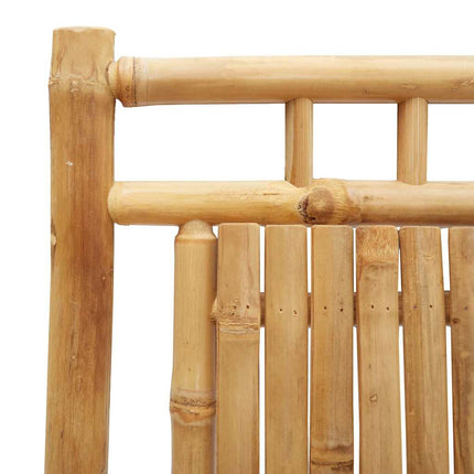 Hopfällbara trädgårdsstolar 4 st 53x66x99 cm bambu