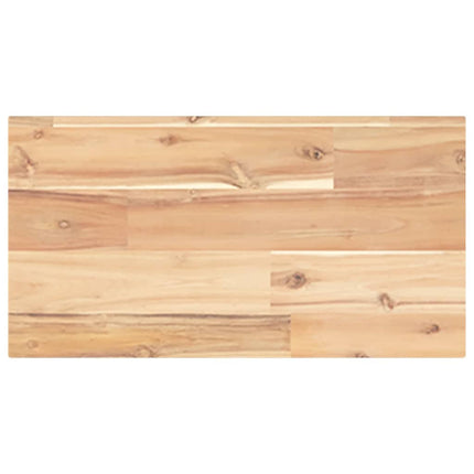 Svävande hyllor 2 st 60x20x2 cm obehandlat massivt akaciaträ