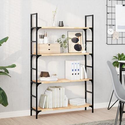 Svävande hyllor 2 st 80x20x2 cm obehandlat massivt akaciaträ
