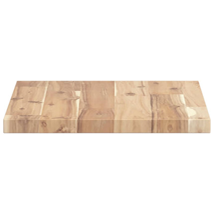 Svävande hyllor 3 st 60x30x2 cm obehandlat massivt akaciaträ
