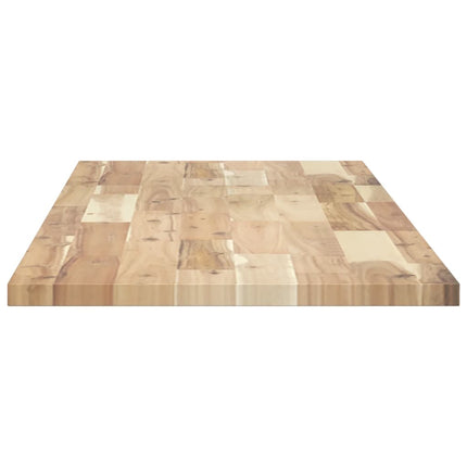 Svävande hyllor 4 st 120x40x2 cm obehandlat massivt akaciaträ
